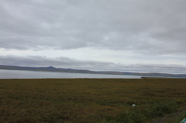 The Inner Bay as seen from the highest hill in the vicinity of Teller