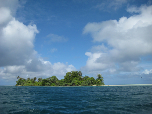 A tropical islet