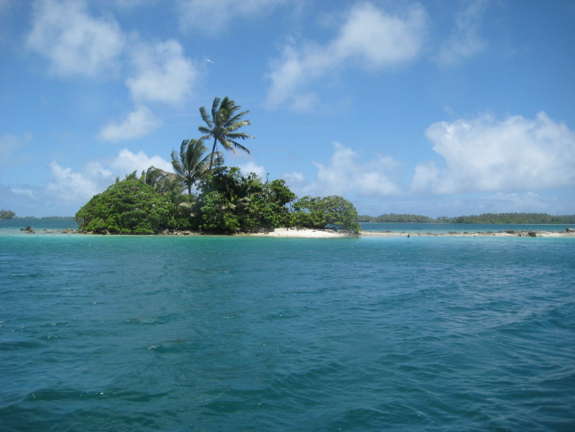 A tropical islet