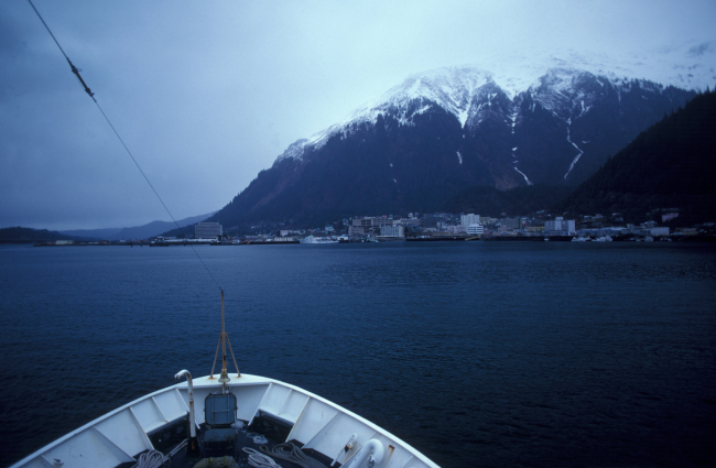 Approaching Juneau