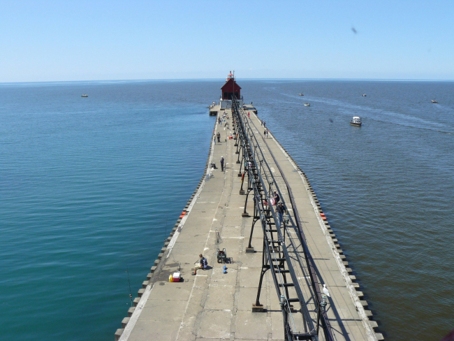 Grand Haven, Lake Michigan