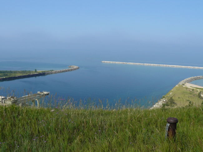 Ludington Hydro Plant, Lake Michigan