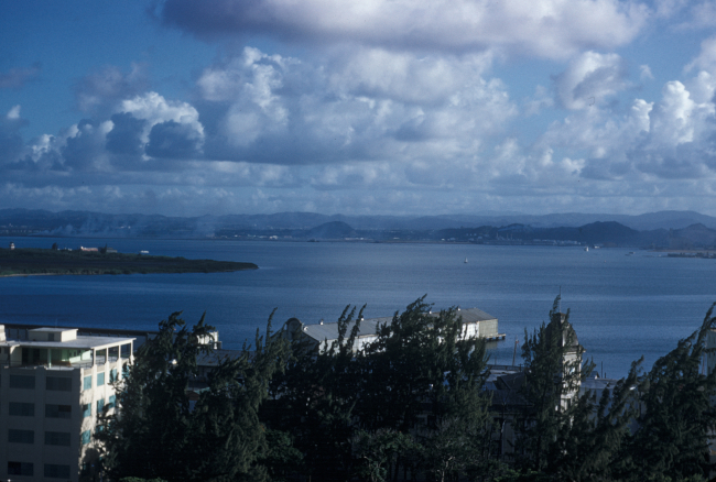 View over the Sitka Harbor