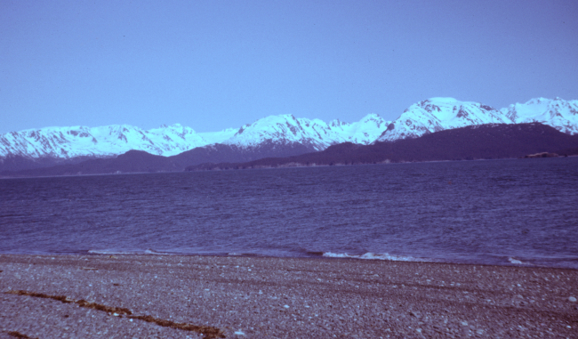 Mountains along Cook Inlet