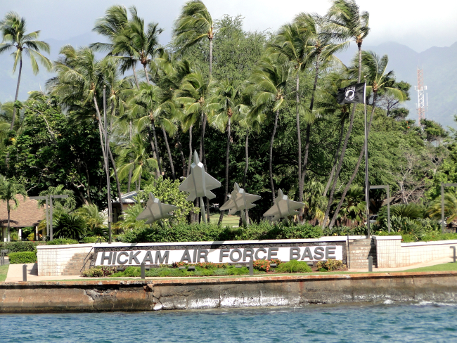 Hickam Air Force Base Missing Man Formation