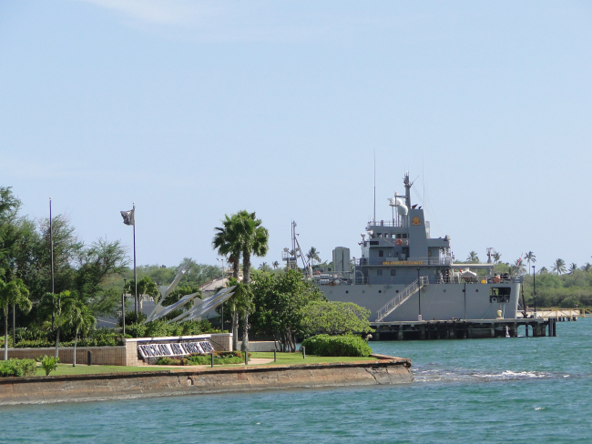 Hickam Air Force Base Missing Man Formation Monument and theArmy LSV 2 CW3 HAROLD C