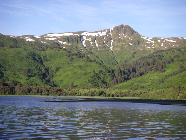 Anton Larsen Bay at low tide