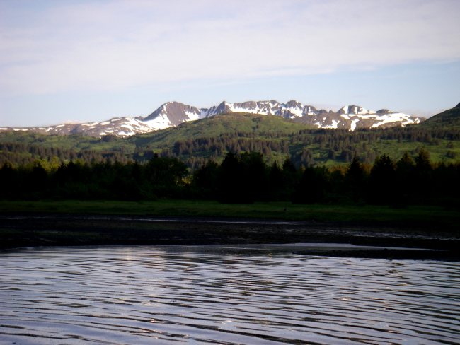 Anton Larsen Bay at low tide