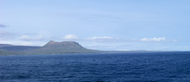 Aleutian Island coastal scenery