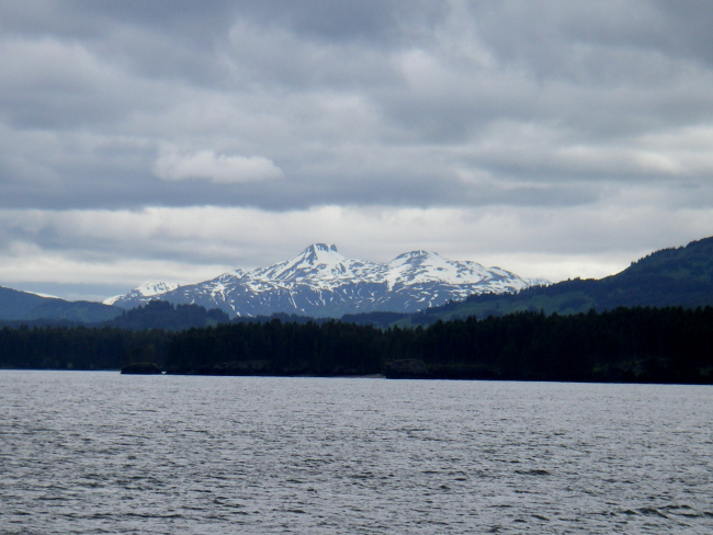 A view of a mountain in Whale Pass