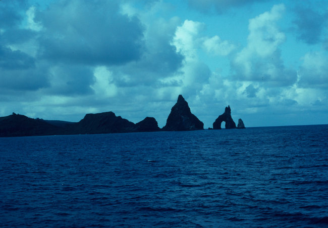 The arch at Pagan Island