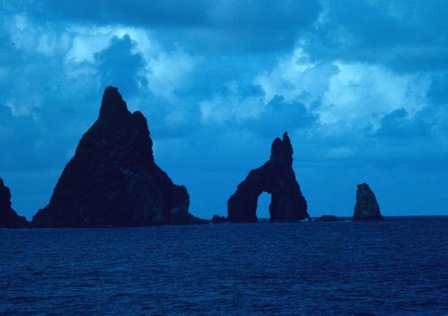The arch at Pagan Island