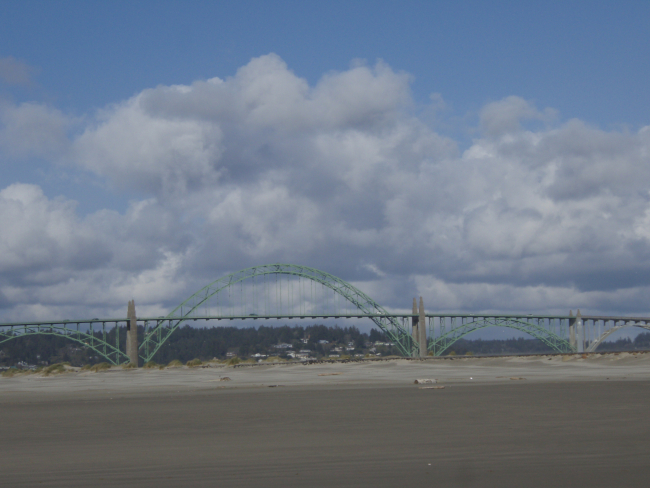 The Yaquina Bay Bridge