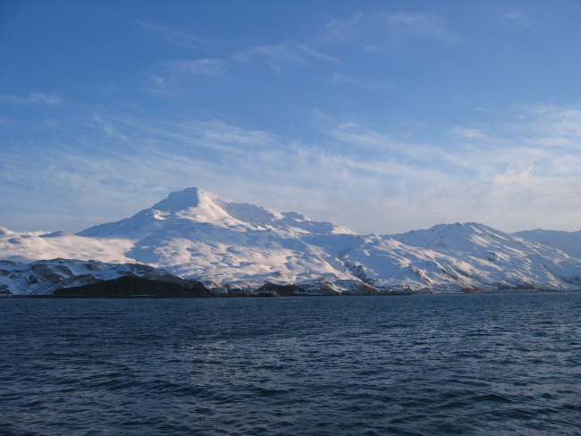 Entering Kodiak Harbor area