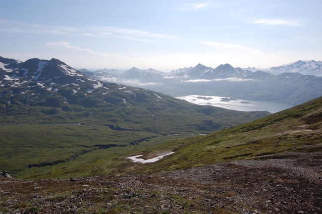 Scenes on a hike to Pyramid Mountain