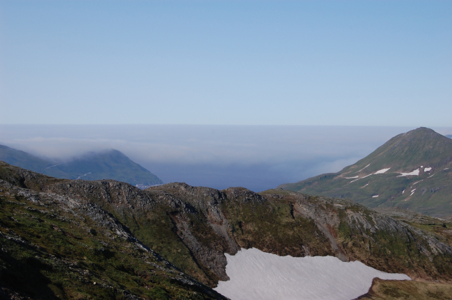 Scenes on a hike to Pyramid Mountain