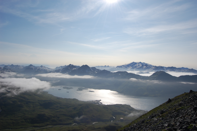 Scenes on a hike to Pyramid Mountain