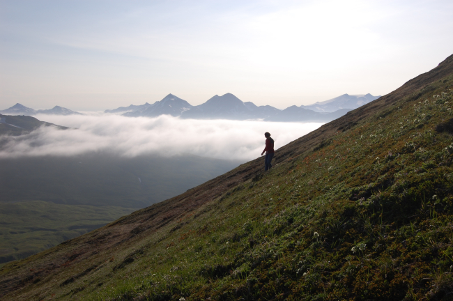Scenes on a hike to Pyramid Mountain