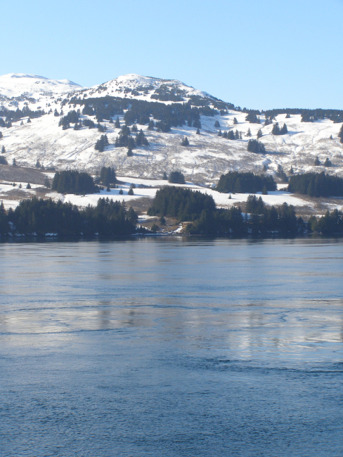 Sailing through Whale Pass on a glorious day