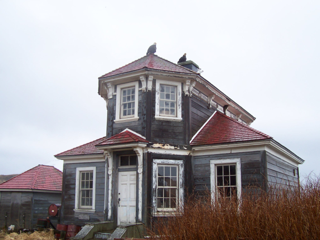 The old rectory of the Russian Orthodox Church at Dutch Harbor