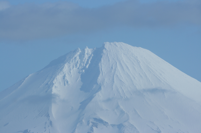 Carlisle Volcano in the Islands of the Four Mountains