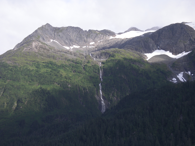 A waterfall in the Nelson Bay area