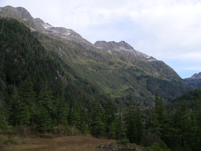 A view of the mountains above Cordova