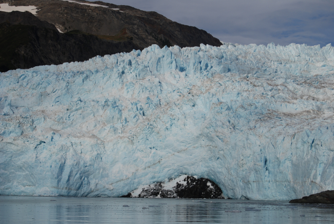 An impressive view of Aialik Glacier terminus