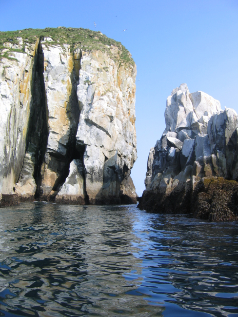 Offshore rock at Little Koniuji Island