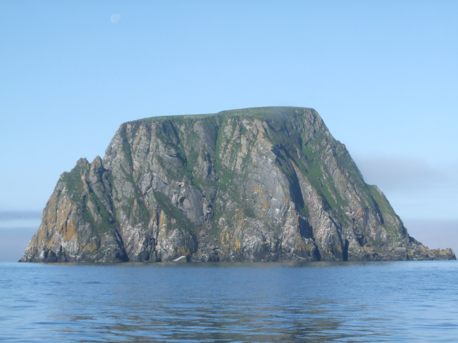 Fairway Rock, twenty miles west of Cape Prince of Wales