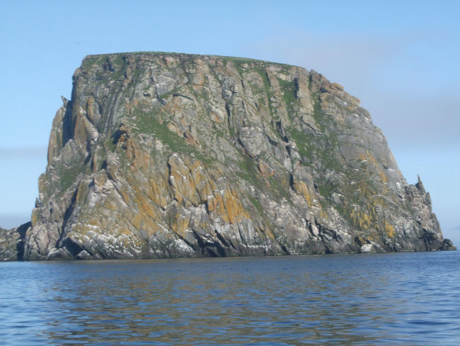 Fairway Rock, twenty miles west of Cape Prince of Wales