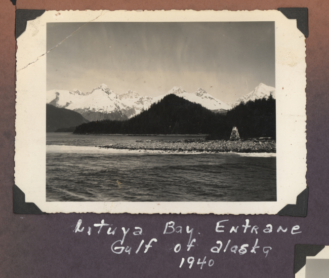 Lituya Bay entrance