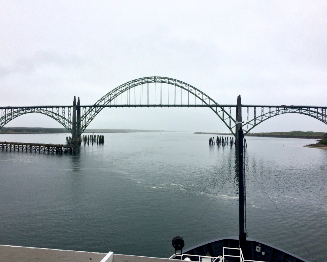 The Yaquina Bay Bridge
