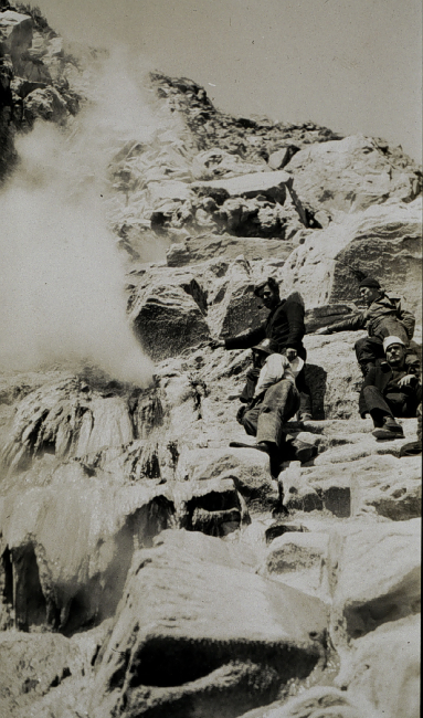 A fumarole on an Aleutian Island